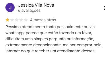 Avaliação do Google